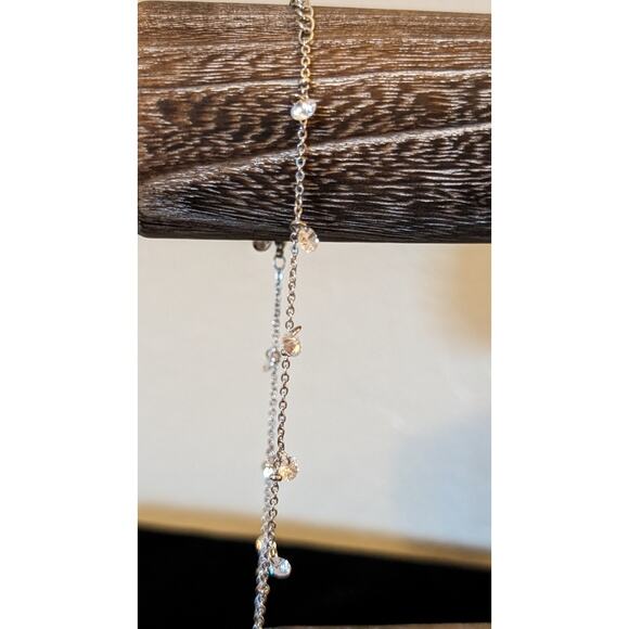 Lot of Five Silver Tone Delicate Ankle Bracelets - Picture 4 of 9